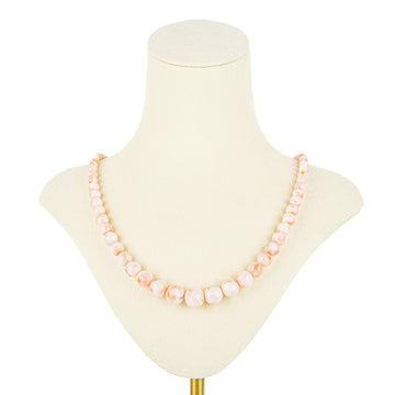 Graduated Coral Bead Necklace