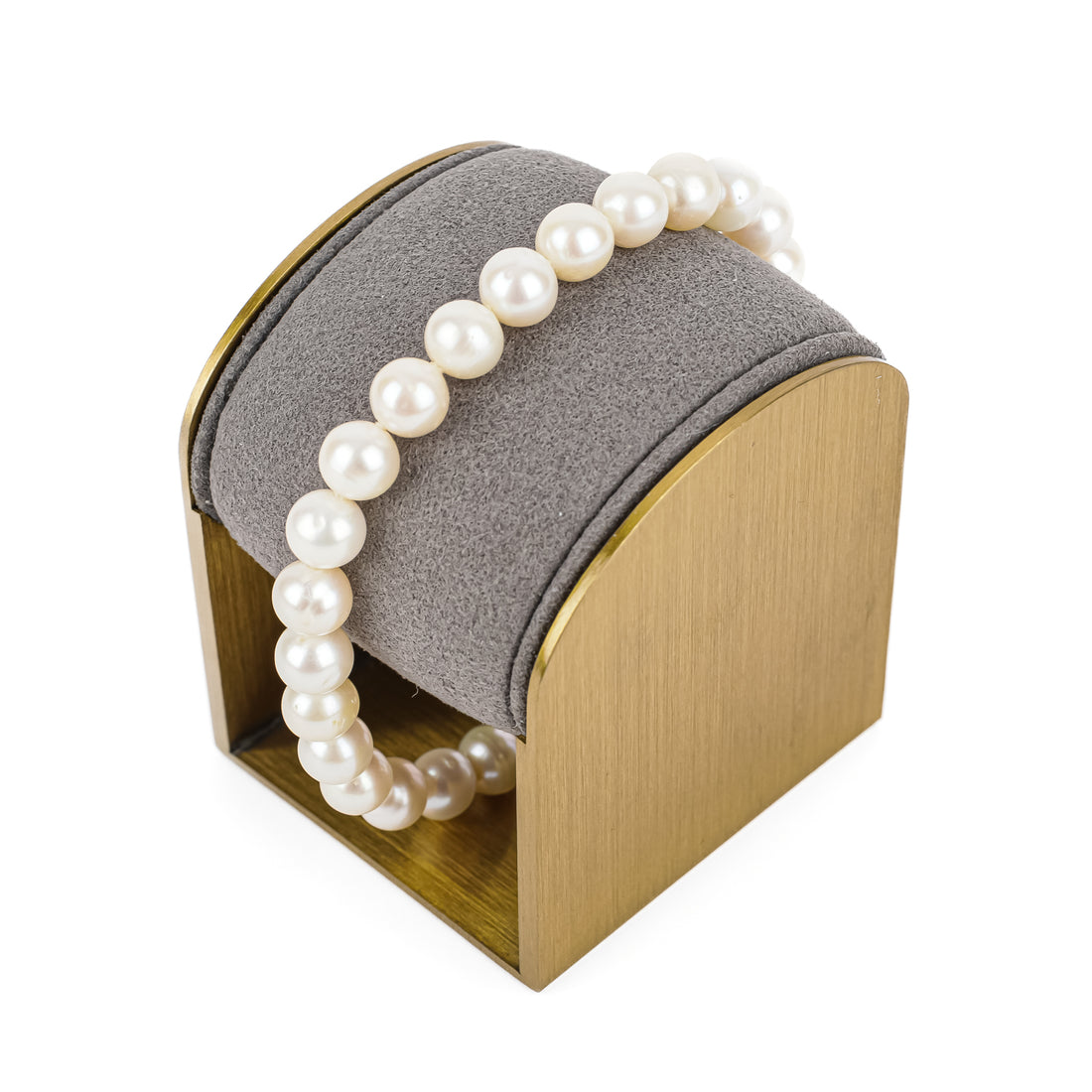 14K Yellow Gold Pearl Bracelet