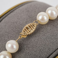 14K Yellow Gold Pearl Bracelet