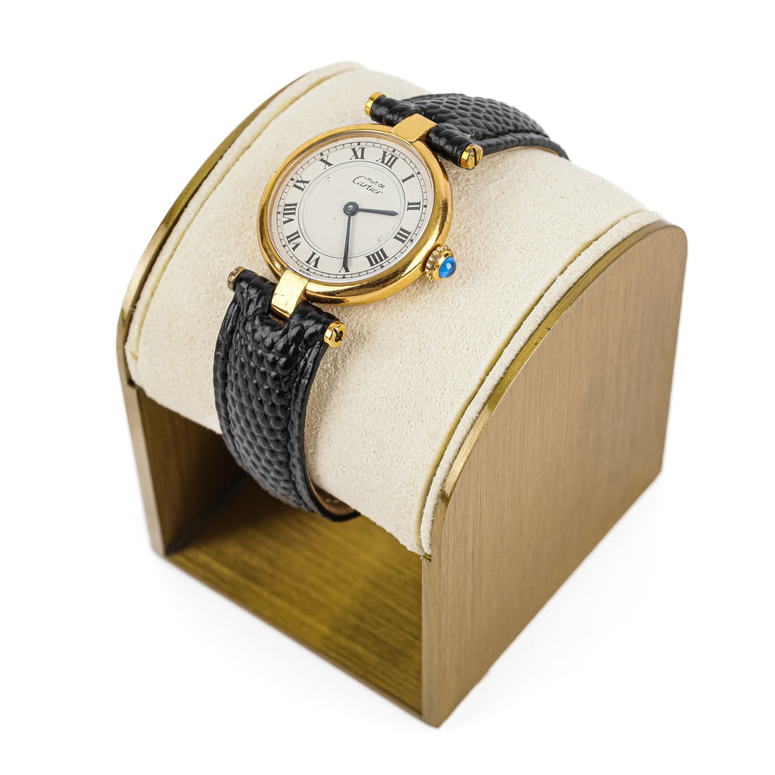 CARTIER Must de Cartier Vermeil 925 Round Watch