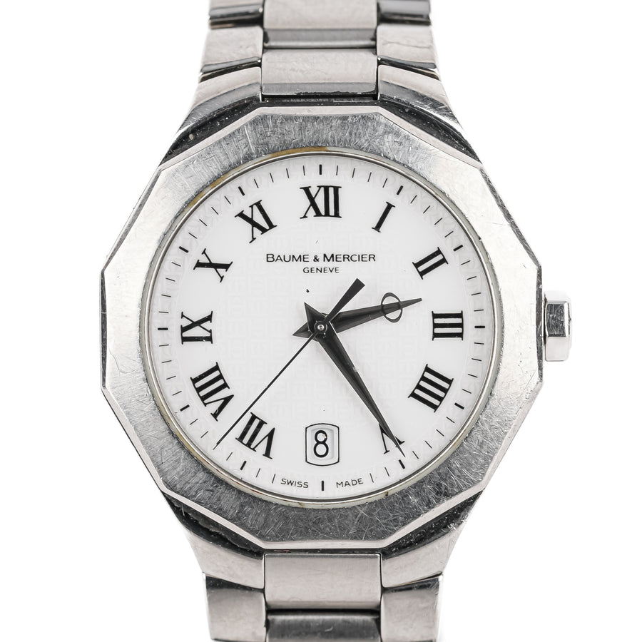 BAUME MERCIER Stainless Steel Riviera Ladies Watch