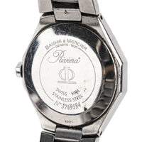 BAUME MERCIER Stainless Steel Riviera Ladies Watch