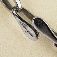 SALVATORE FERRAGAMO Gunmetal Necklace