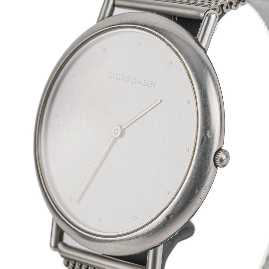 GEORG JENSEN Stainless Steel Thorup & Bonderup 347 Watch