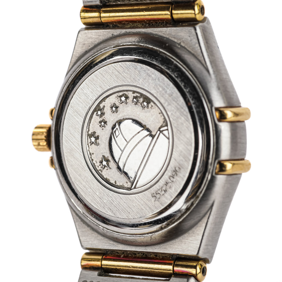 OMEGA Stainless Steel 18K Constellation Ladies Watch 22mm