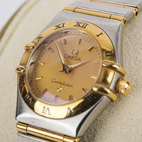 OMEGA Stainless Steel 18K Constellation Ladies Watch 22mm