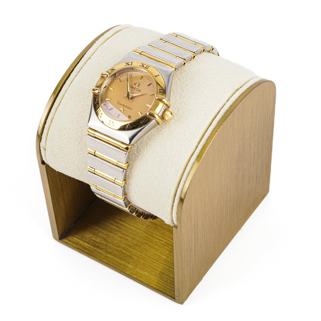 OMEGA Stainless Steel 18K Constellation Ladies Watch 22mm