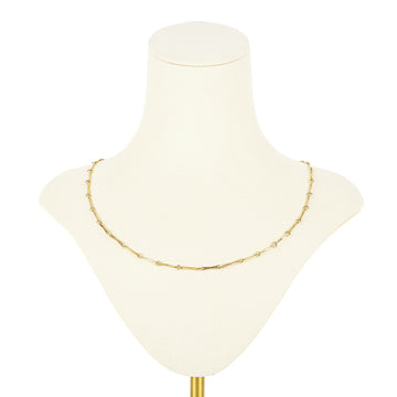 PEPE MAUREEN 14K Yellow Gold Brutalist Link Necklace & Drop Earrings
