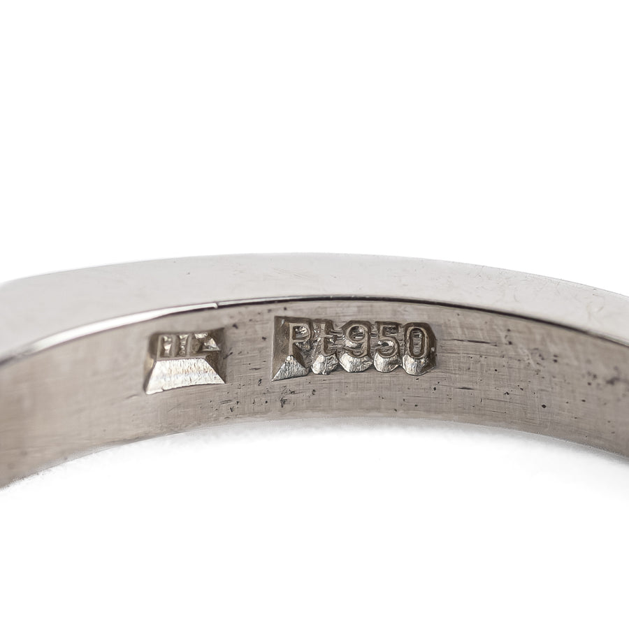 Platinum Diamond Trinity Ring
