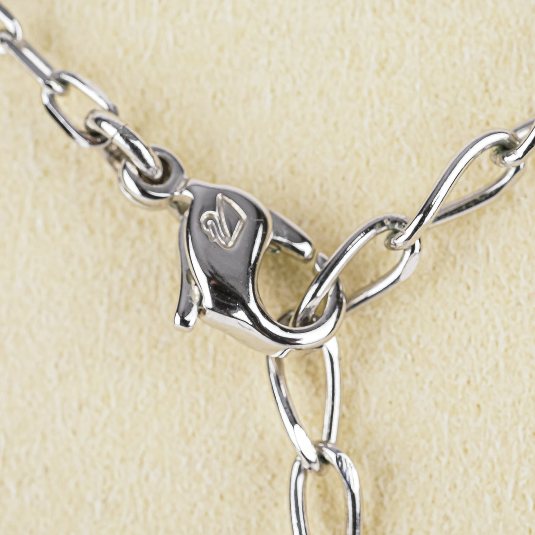 SWAROVSKi Silver Tone Crystal Dangle Lariat Necklace