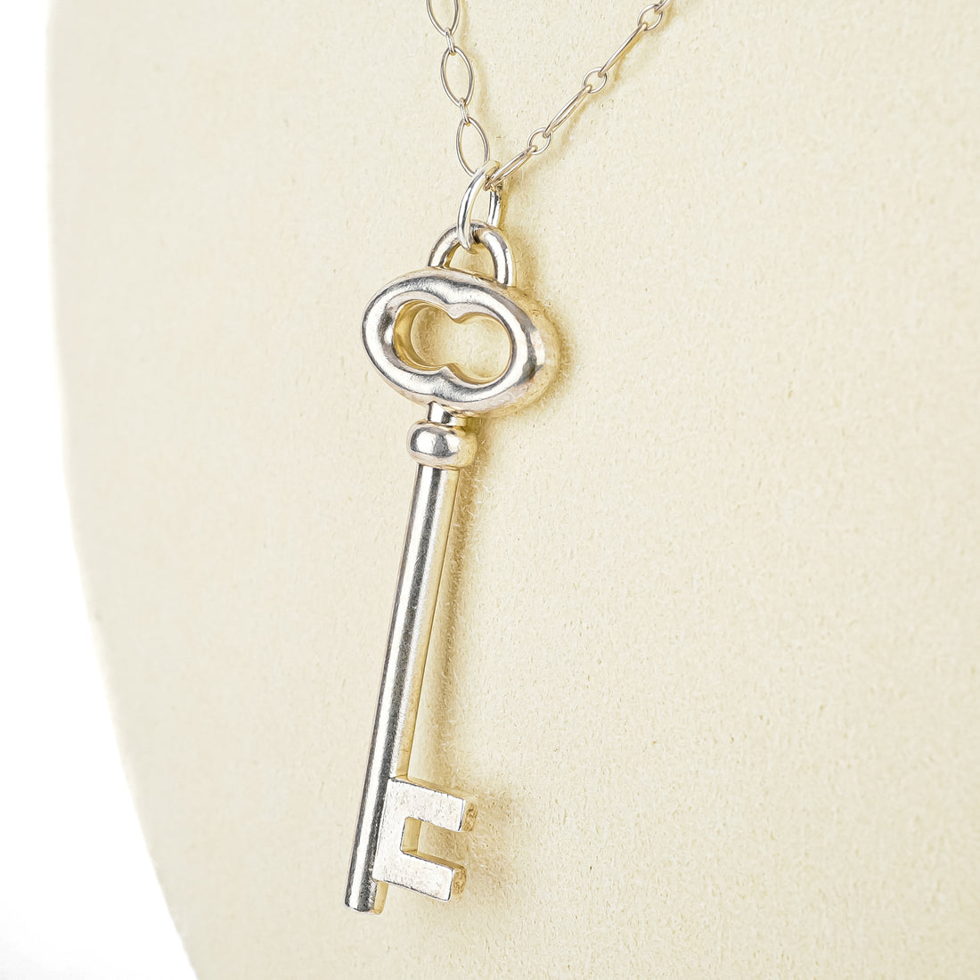 TIFFANY & CO 925 Key Pendant Necklace
