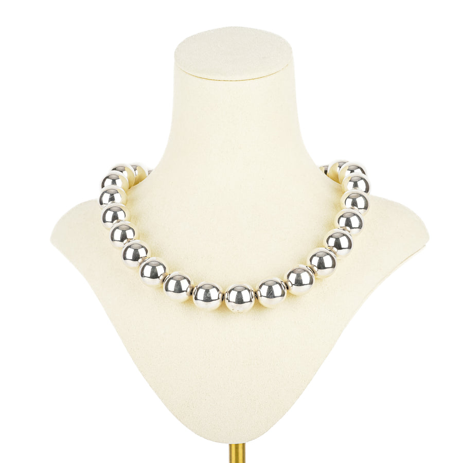 TIFFANY & CO Sterling Hardwear Ball Necklace