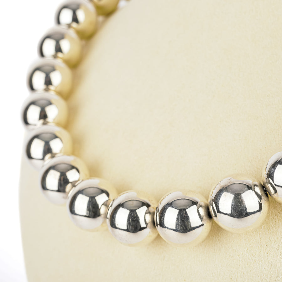 TIFFANY & CO Sterling Hardwear Ball Necklace