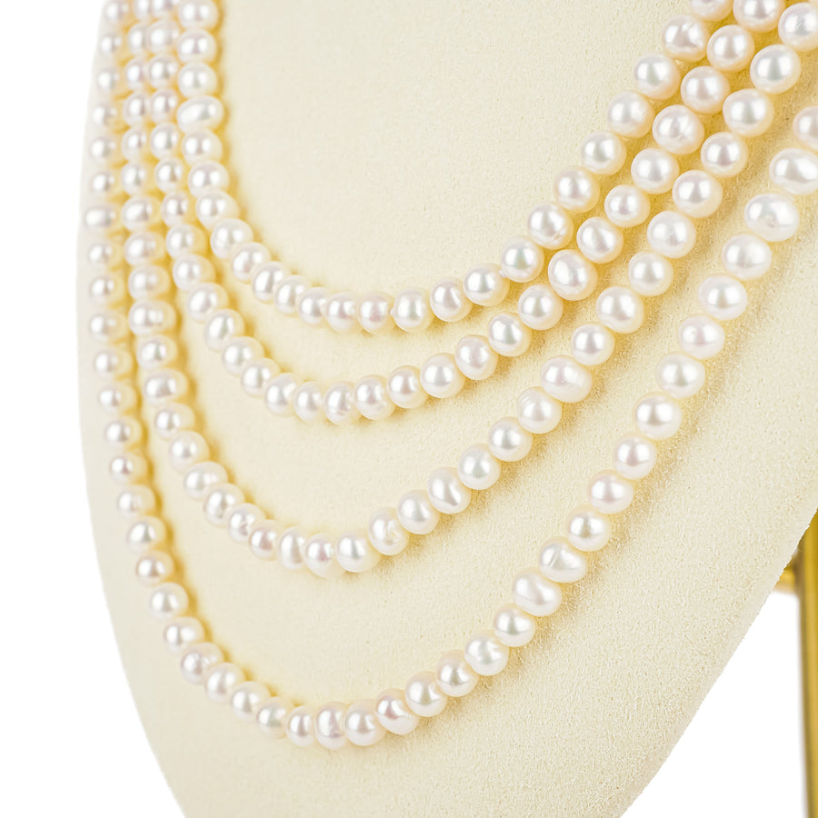 Fresh Water Potato Pearl Necklace