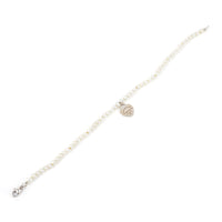 TIFFANY & CO Sterling Return to Tiffany Heart Pearl Bracelet