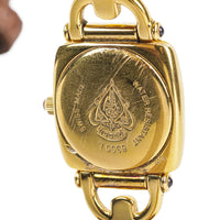 GUCCI 6300L Watch - Brown Leather Strap