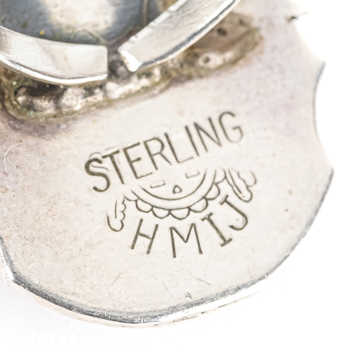 HMIJ Navajo Sterling Turquoise Ring