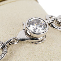 TI SENTO Sterling Cubic Zirconia Round Link Bracelet