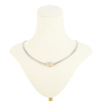 BIRKS Sterling 2 Strand Infinity Knot Necklace