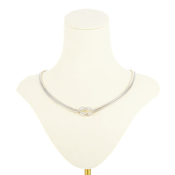 BIRKS Sterling 2 Strand Infinity Knot Necklace
