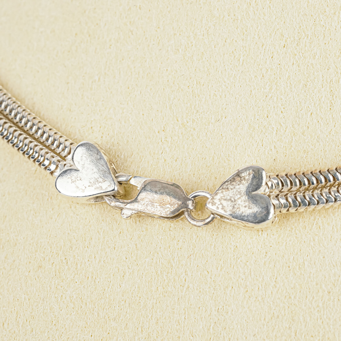 BIRKS Sterling 2 Strand Infinity Knot Necklace