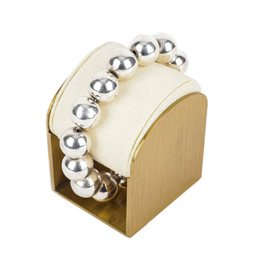 Sterling Ball Bead Bracelet 14mm