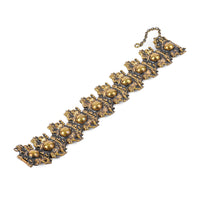 PENTTI SARPANEVA Bronze Modernist Link Bracelet