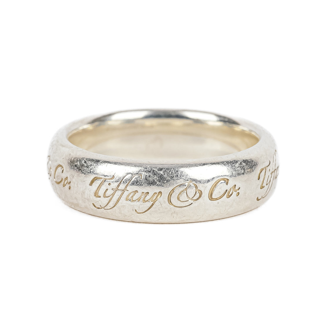 TIFFANY & CO Sterling Notes Band Ring