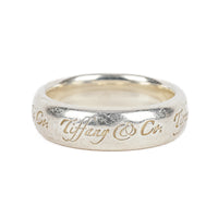 TIFFANY & CO Sterling Notes Band Ring