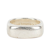 TIFFANY & CO Sterling Square Band Ring