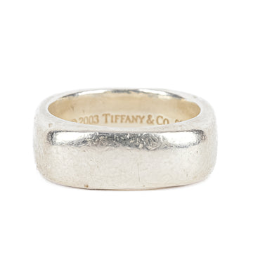 TIFFANY & CO Sterling Square Band Ring