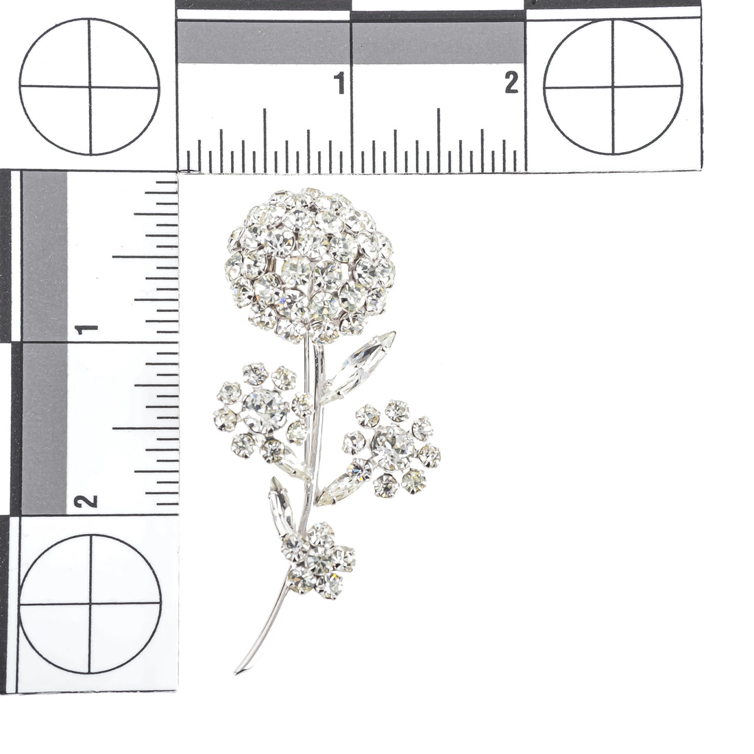 SHERMAN Brooch - Flowers on Stem