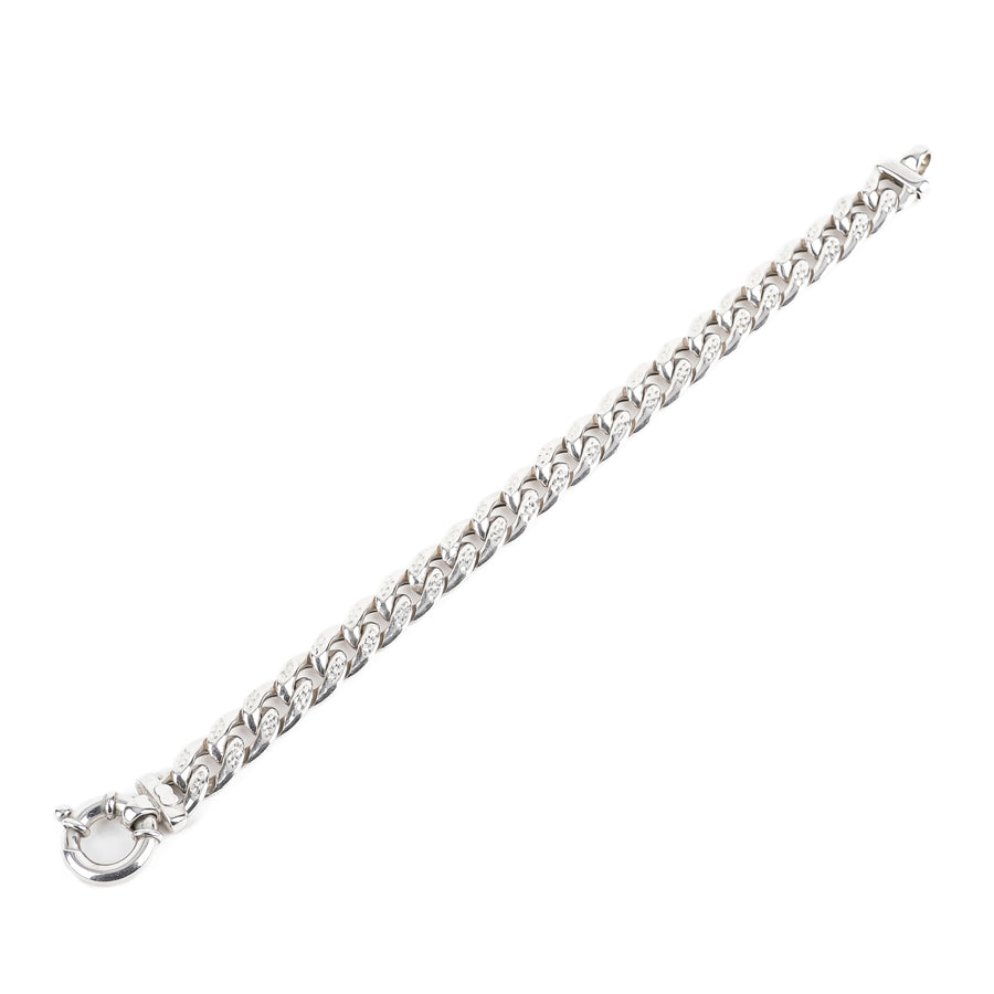 Sterling Cuban Link Bracelet