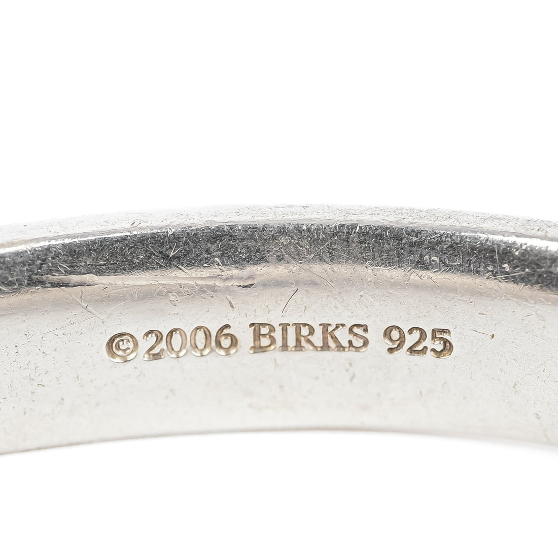 BIRKS Sterling Blue Topaz Bangle