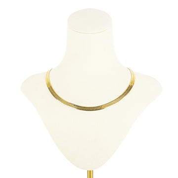 14K Yellow Gold Herringbone Chain 6mm