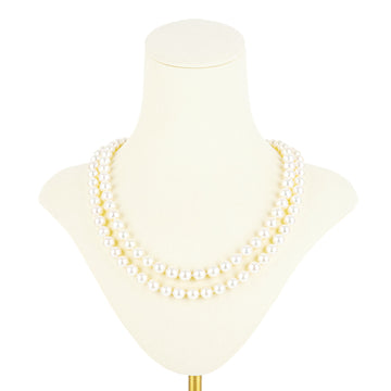 Cultured Pearl Infiniti Necklace 7.5-8mm