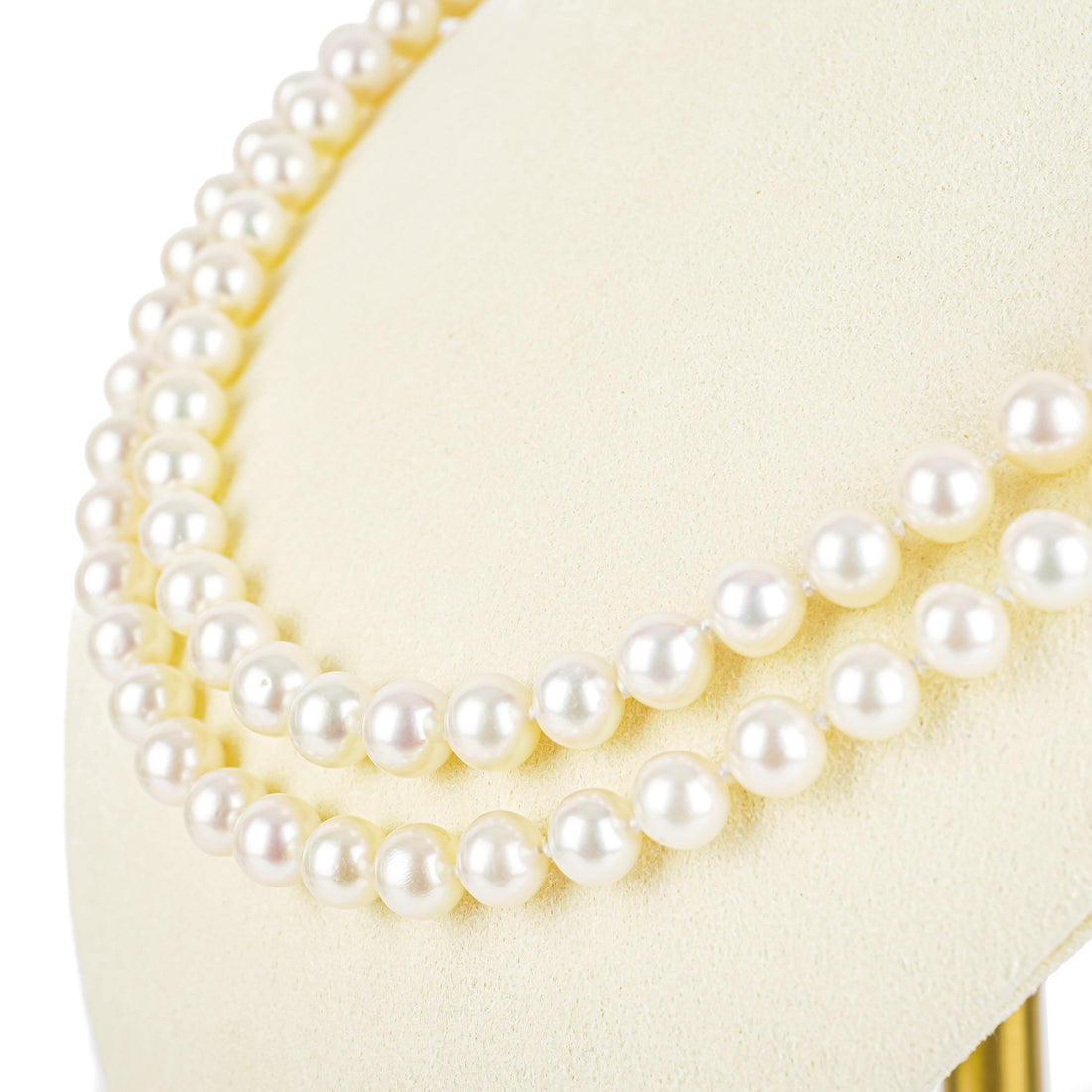 Cultured Pearl Infiniti Necklace 7.5-8mm