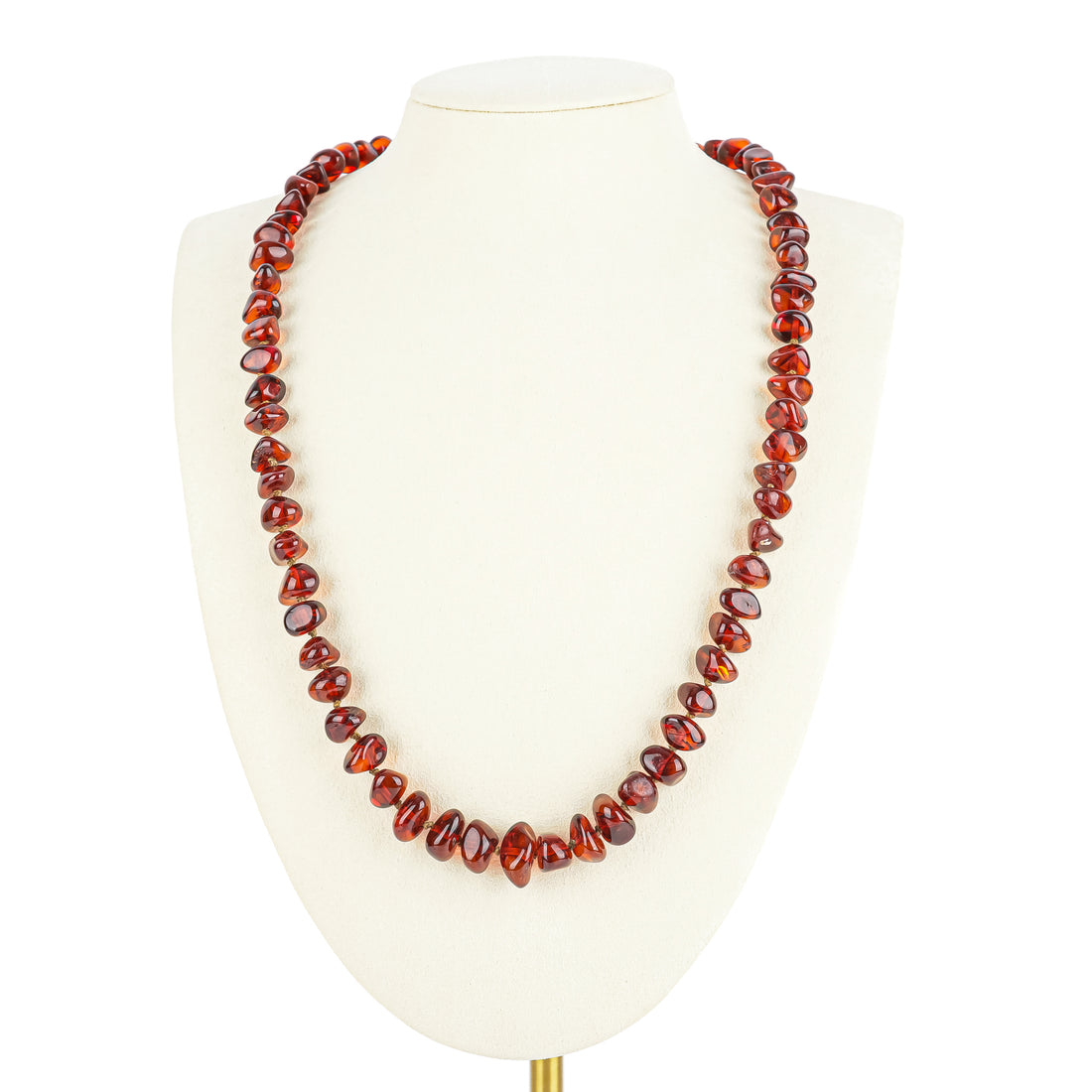 Cherry Amber Pebble Bracelet & Necklace
