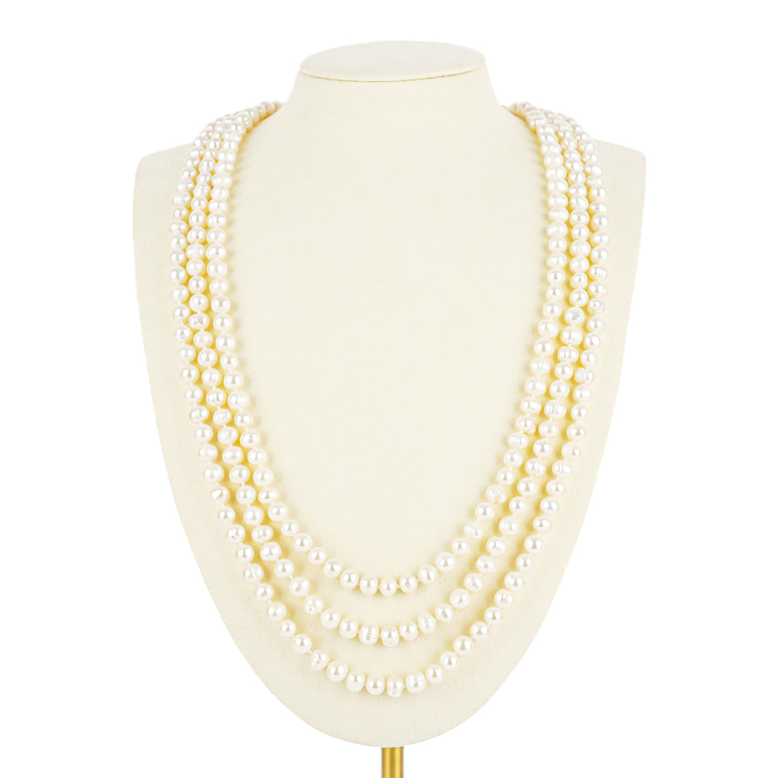 Baroque Freshwater Pearl Opera Length Necklace
