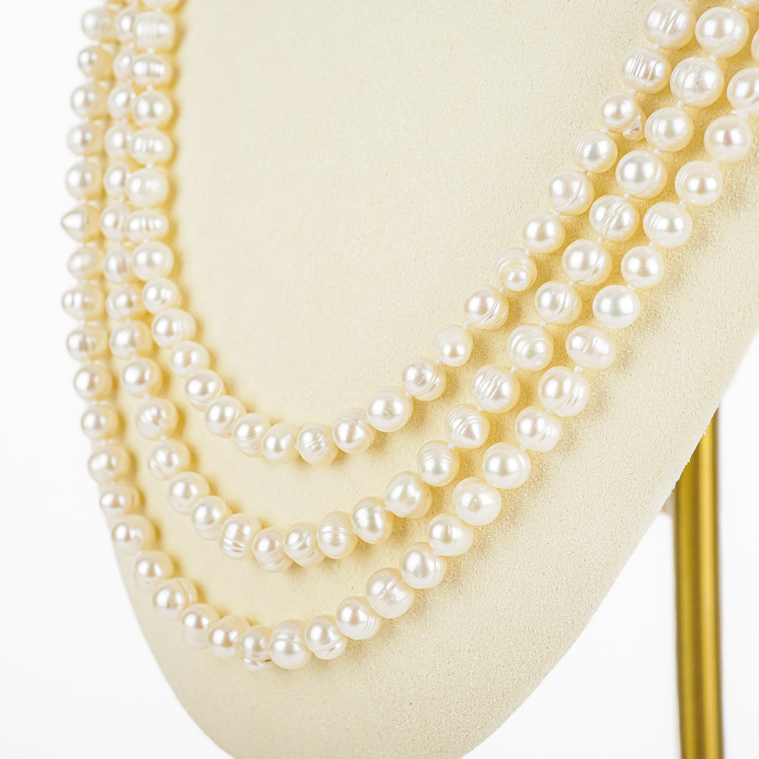 Baroque Freshwater Pearl Opera Length Necklace