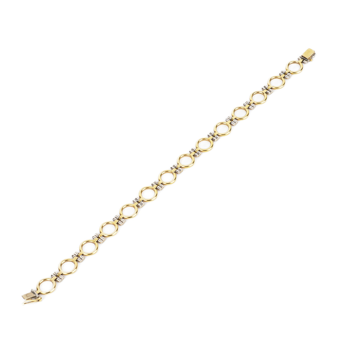 CARTIER 18K Yellow Gold And White Gold Bracelet