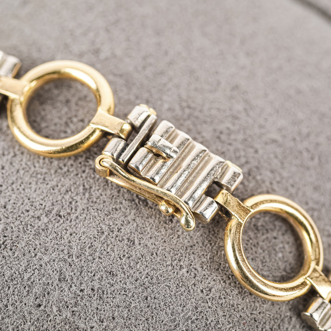 CARTIER 18K Yellow Gold And White Gold Bracelet