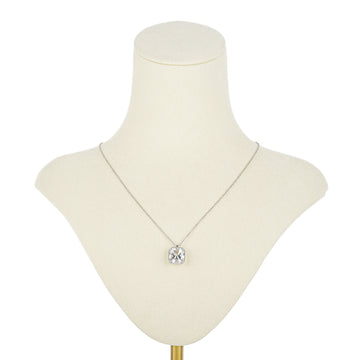 BIRKS Sterling White Quartz Pendant Necklace