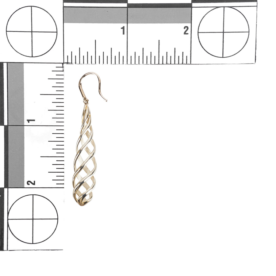 TIFFANY & CO Paloma Picasso Sterling Venezia Luce Drop Earrings