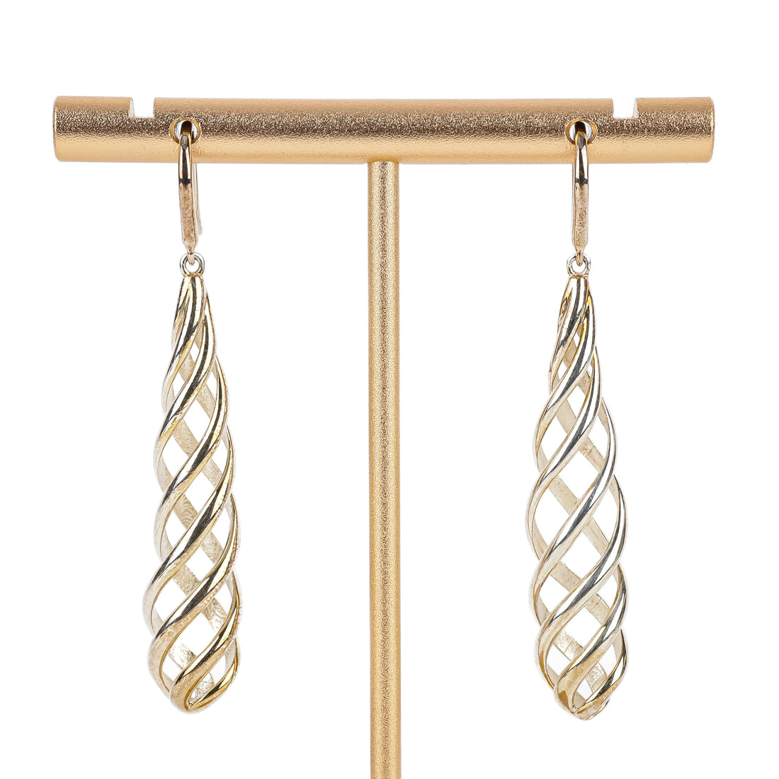 TIFFANY & CO Paloma Picasso Sterling Venezia Luce Drop Earrings