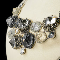 SWAROVSKI Silver Tone Crystal & Pave Necklace