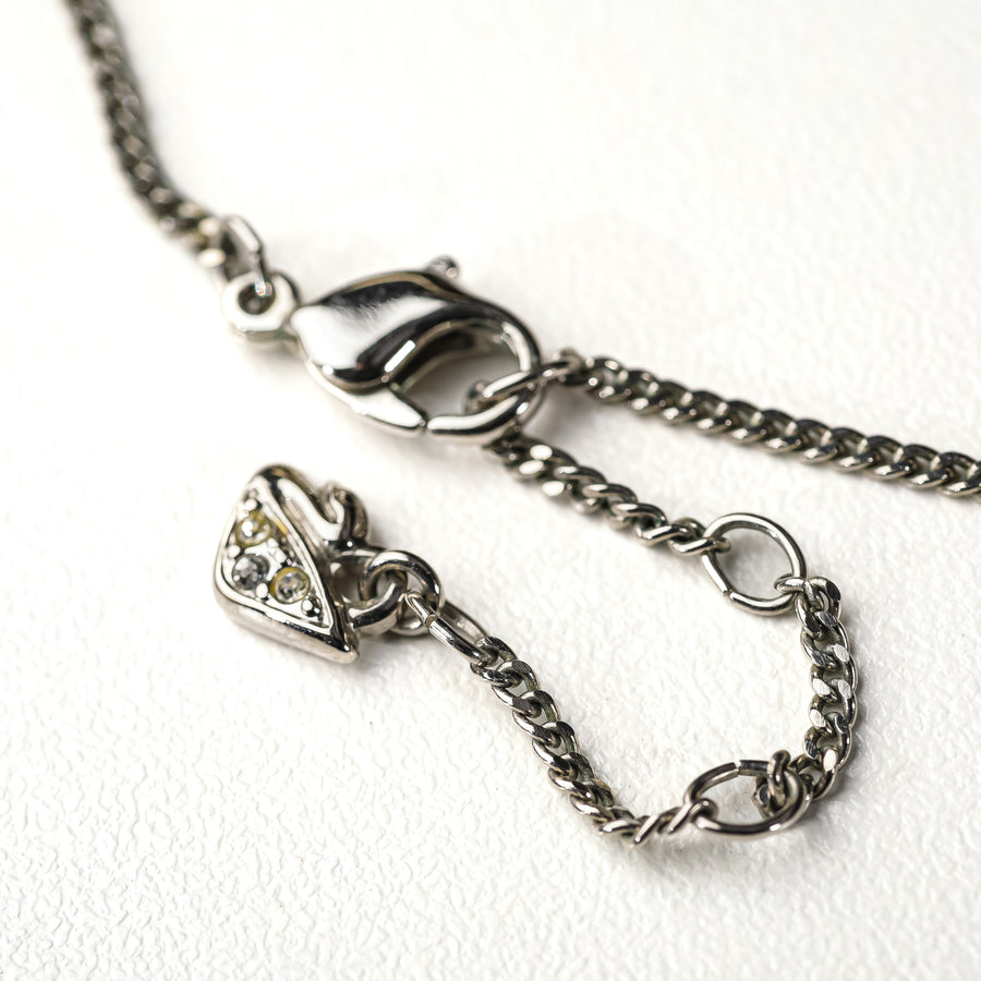 SWAROVSKI Silver Tone Crystal & Pave Necklace