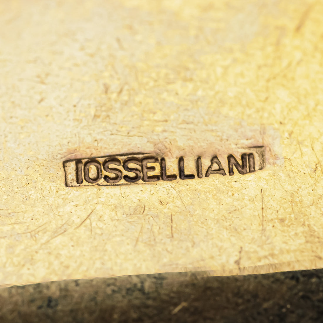 IOSSELLIANI Gold Tone Multi Strand Mesh Stone Drops