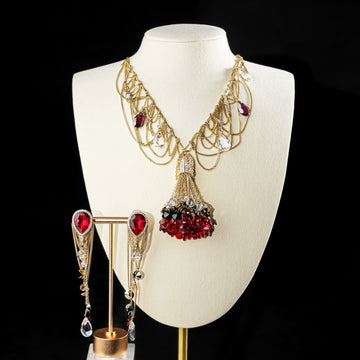 SWAROVSKI Singapour Necklace & Drop Earrings Set
