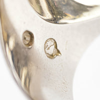 SWAROVSKI Silver Tone Blue Nirvana Ring